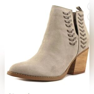 Carlos by Carlos Santana - Women’s Taupe Bootie Boots Size 7.5